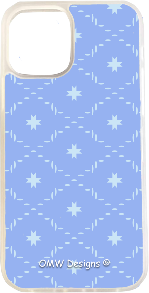 Blue Stars - iPhone 12 Pro - Clear - OMW Designs