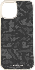 Black_Gray Camouflage - iPhone 12 Pro - Clear - OMW Designs